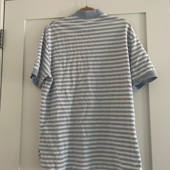 Polo By Ralph Lauren Light Blue and White Short-Sleeve Polo - Picture 5 of 5